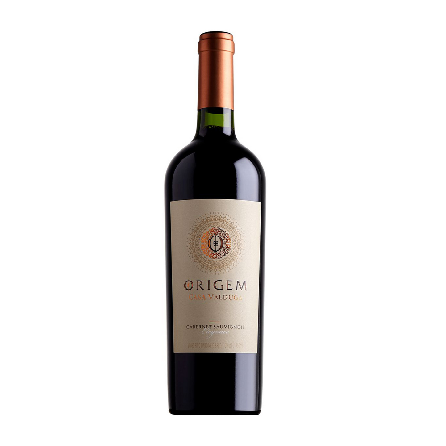 Vinho Tinto Meio Seco - Casa Valduga Origem - Safra 2020 – Cabernet Sauvignon (Demi Sec)– 750ml