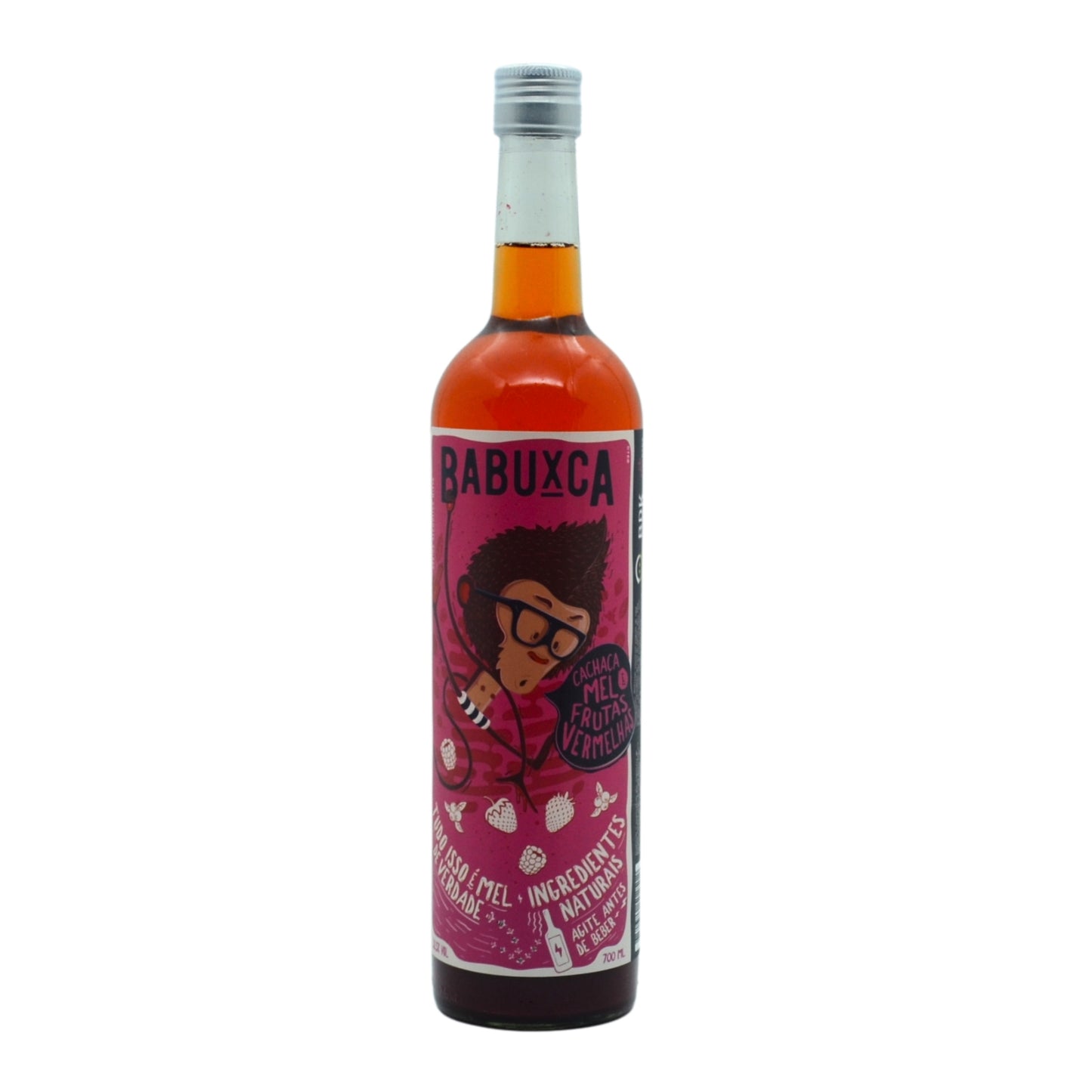 CACHAÇA BABUXCA DE FRUTAS VERMELHAS - 700ml Paladeria