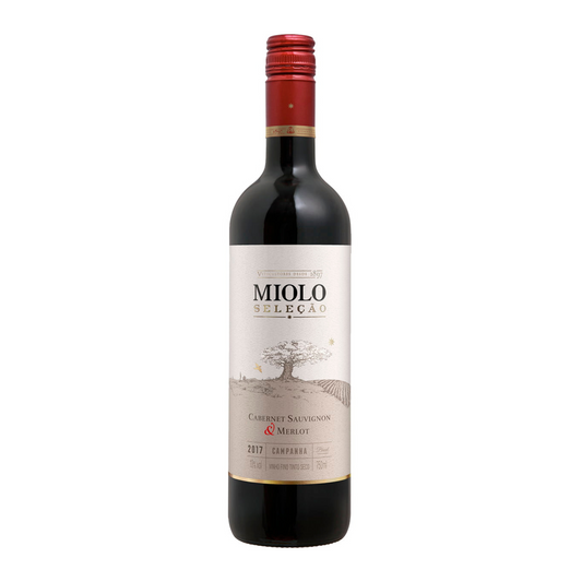 Vinho Tinto Seco - Miolo Seleção - Safra 2023 – Cabernet Sauvignon e Merlot  – 750ml