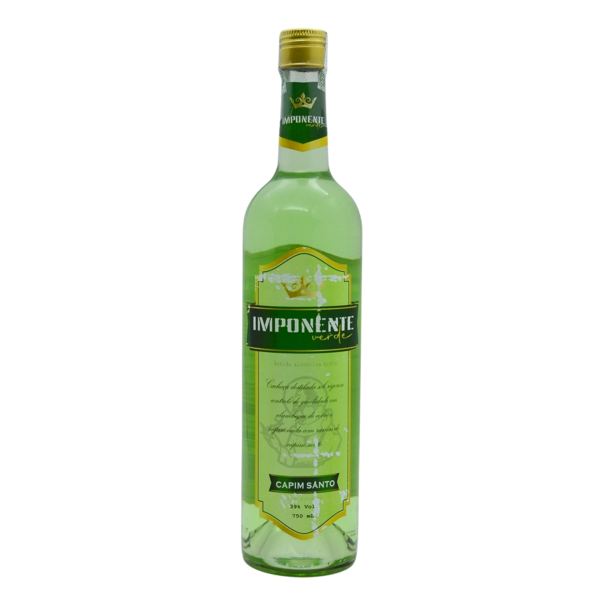 CACHACA IMPONENTE CAPIM SANTO - 750ml Paladeria