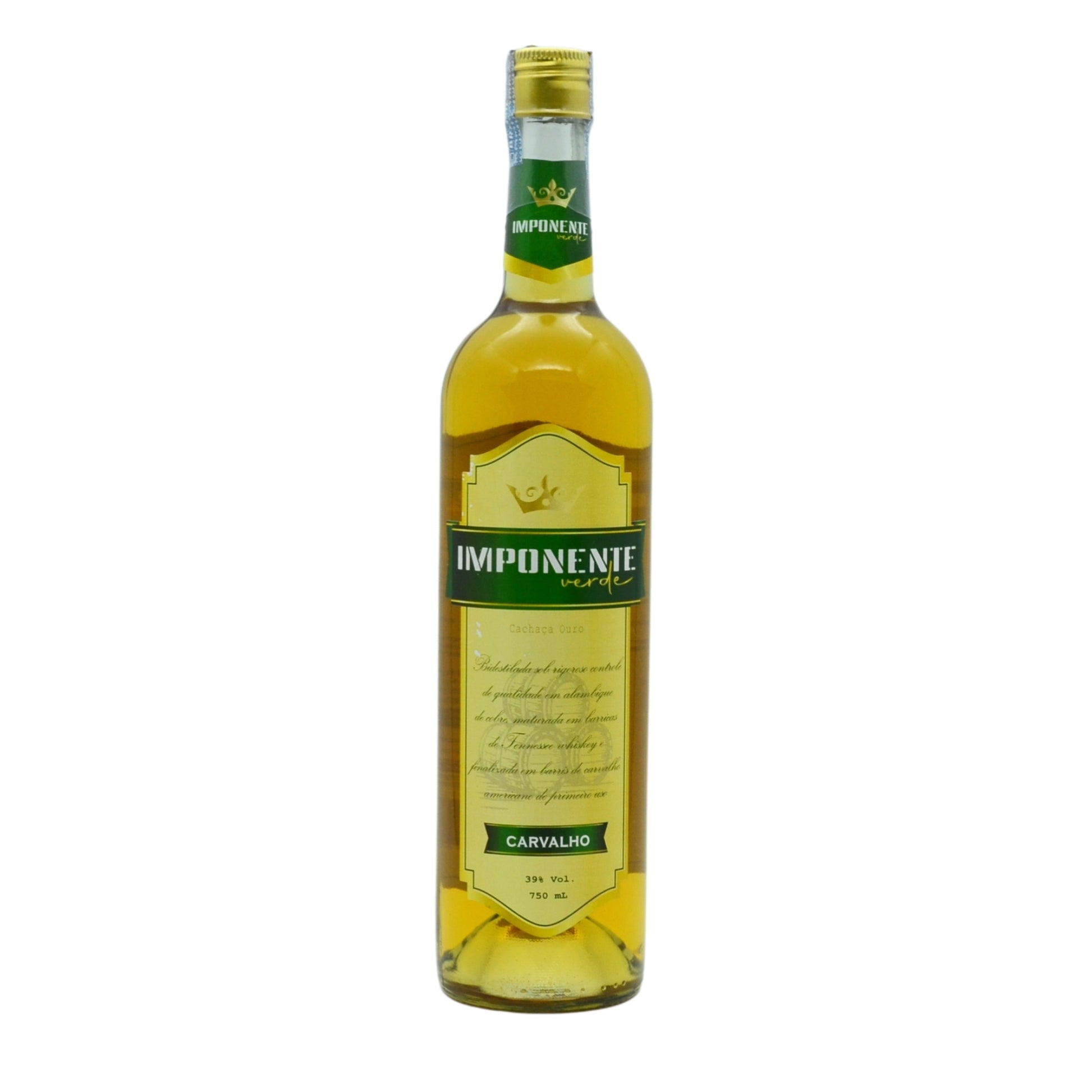 CACHACA IMPONENTE CARVALHO - 750ml Paladeria