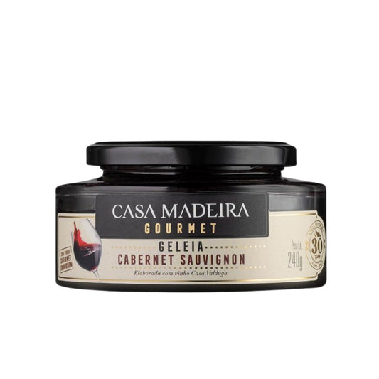 Geleia Gourmet de Cabernet Sauvignon da Casa Madeira 240g Paladeria