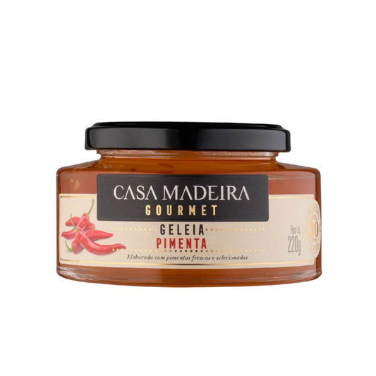 Geleia Gourmet de Pimenta da Casa Madeira 220g Paladeria