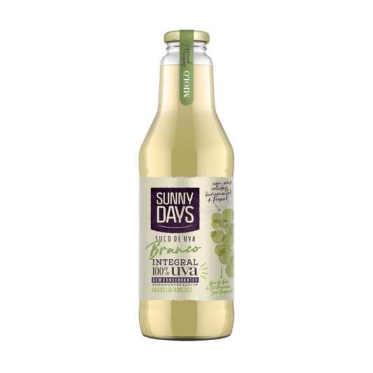 Suco de Uva Branco Integral - Sunny Days - Miolo - 300ml